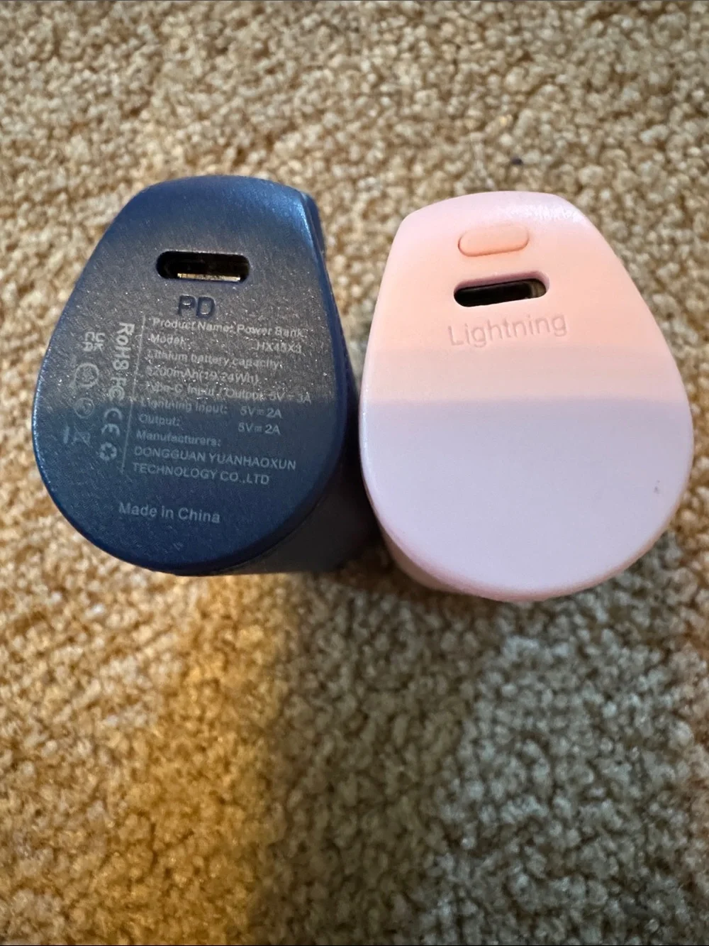Portable Sunglasses Case Duo - Pink & Navy